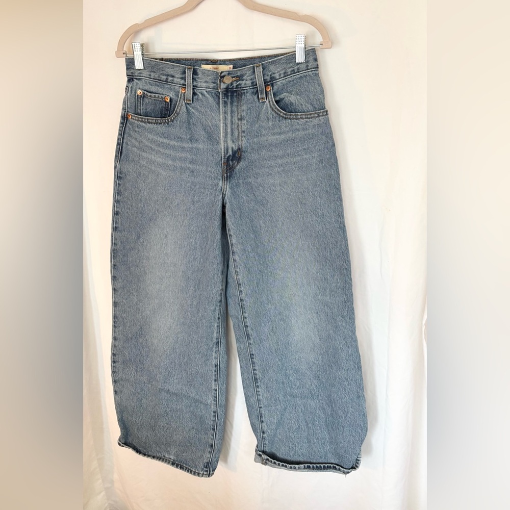 Levi's XL STRAIGHT Women's Wide Leg Jeans 26x29 - Picture 4 of 10